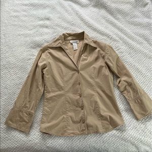 Brown Chado Button Down